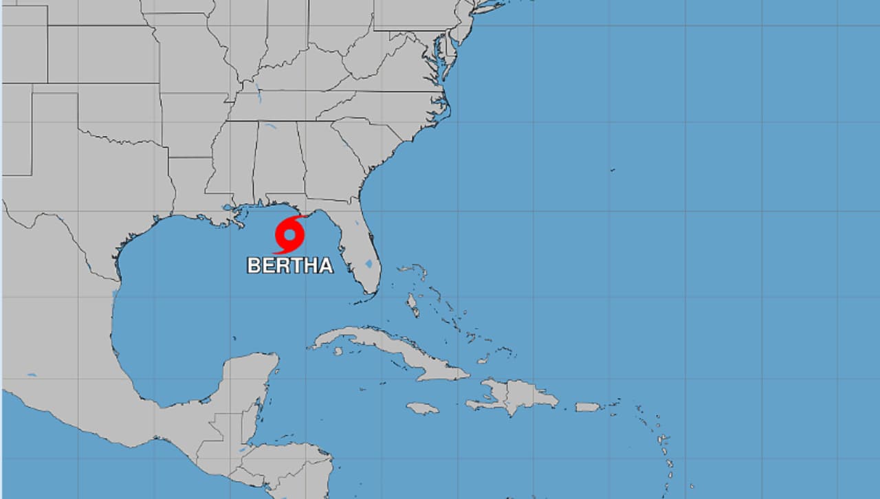 Bertha ya es tormenta tropical.