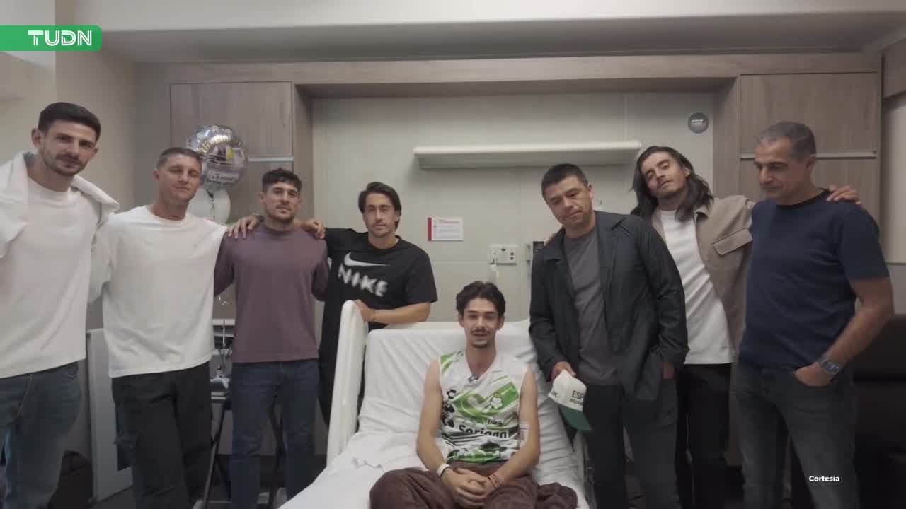 Aleco Irarragorri envía mensaje a la afición de Santos desde el hospital