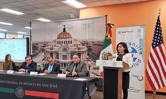 El consulado mexicano te quiere hacer 'sonreír' con su nueva Ventanilla de Salud