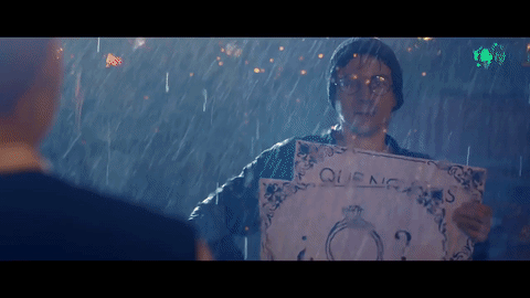 ¿Y qué tal esta propuesta a una mesera, bajo la lluvia?