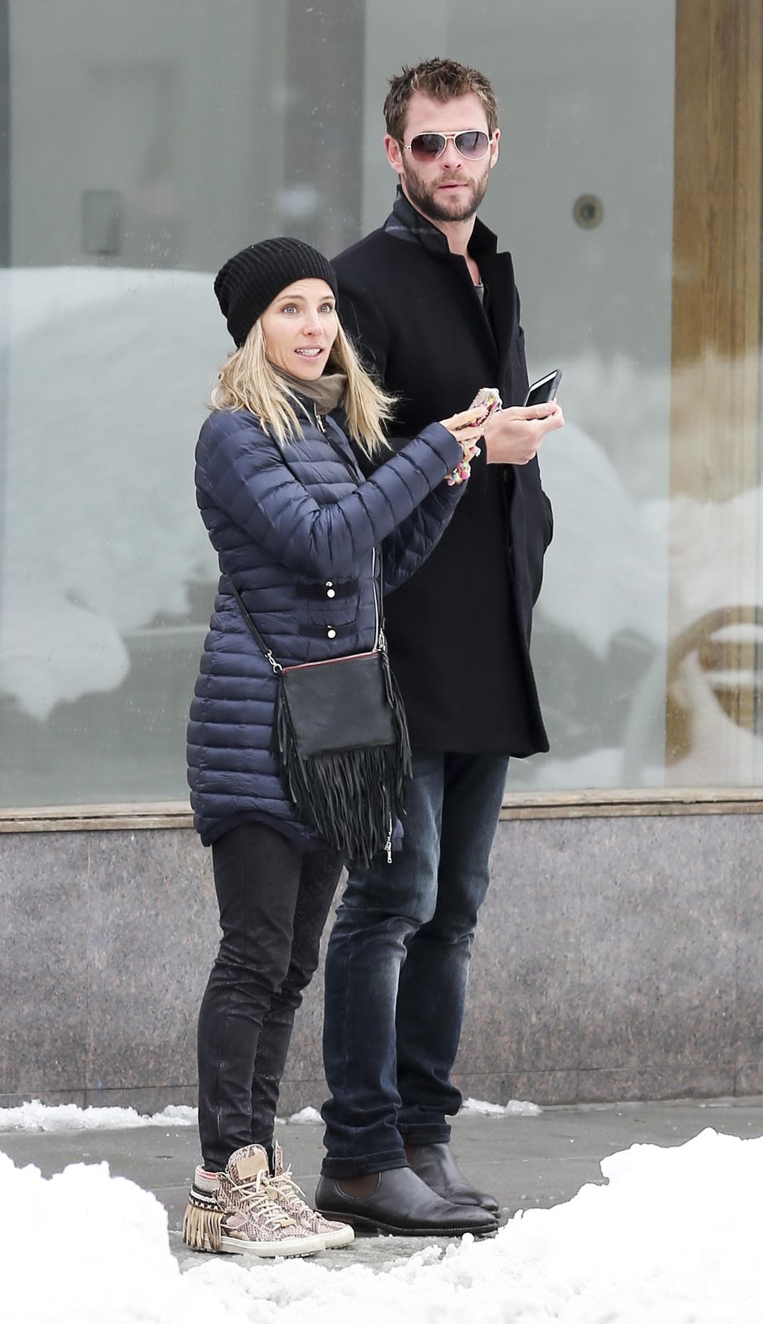 Y hasta tomaron algunas fotos.