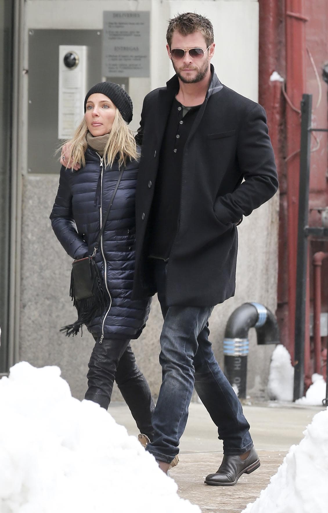 Chris Hermsworth sin duda es todo un caballero.