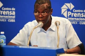 El subdirector de Asuntos Multilaterales y Derecho Internacional de la Cancillería cubana, Pedro Luis Pedroso, habló sobre el encuentro el jueves en La Habana. 