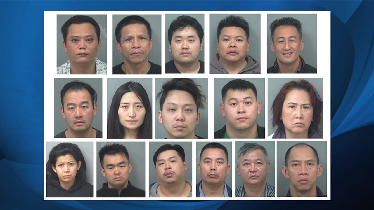 A los detenidos se les acusan de varios delitos y de forma separada. Entre ellos destacan posesión, procesamiento, distribución y venta controlada de productos de marihuana; posesión de drogas con intención de distribuir; posesión de arma de fuego durante el cometimiento de un delito; intento de violar la ley de sustancias controladas de Georgia, entre otros.