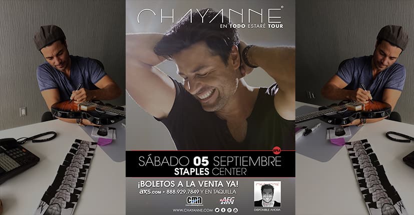 Gana boletos y la guitarra de Chayanne 