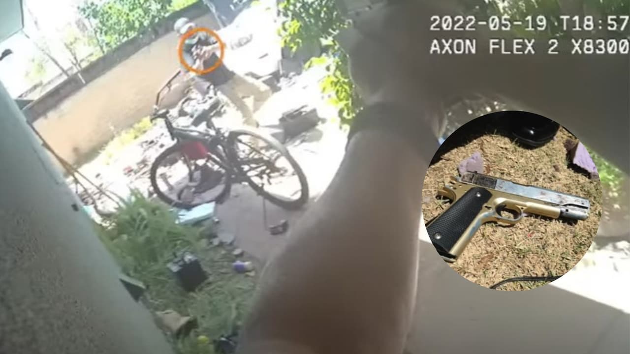 Hispano apunta a oficial con pistola falsa y cae muerto por los disparos del policía