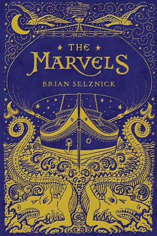 The Marvels, por Brian Selznick: Una serie de sagas e historias entrelazadas, contadas en su mayoría con solo ilustraciones, sobre un niño de 12 años que naufraga en 1776, y un adolescente que se escapa de su casa en 1990.