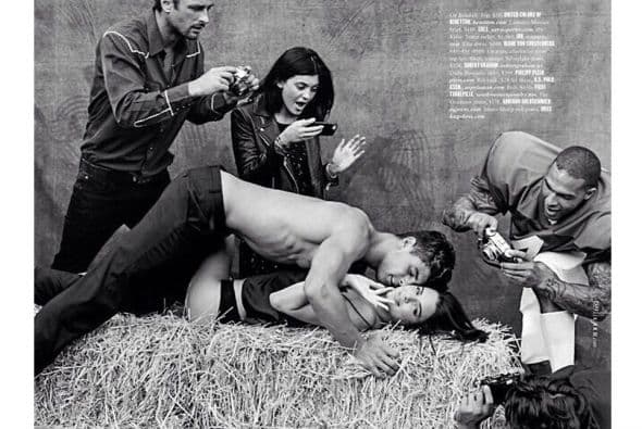 OMG! ¿qué hacía con ese modelo?