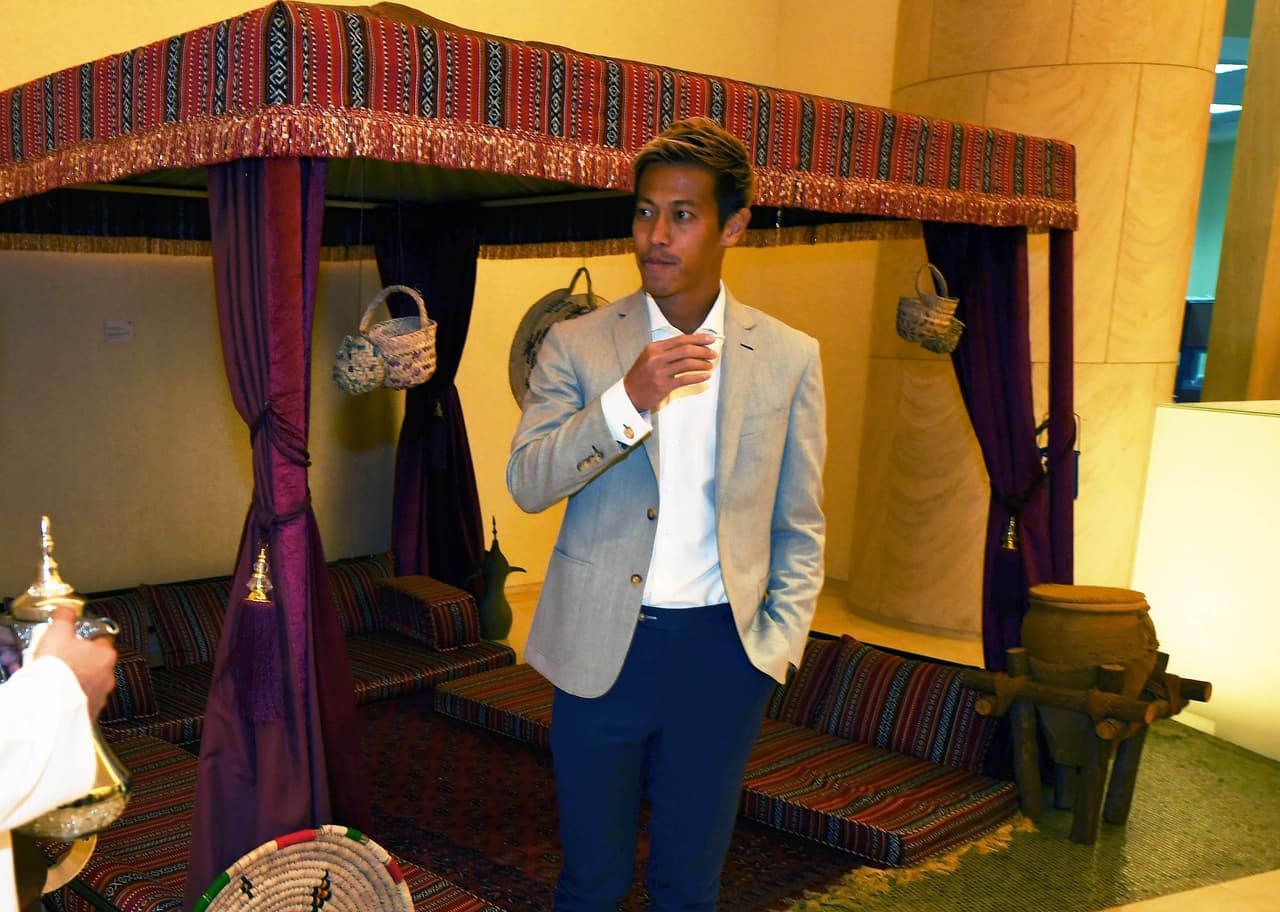 Keisuke Honda fue uno de los jugadores referentes gracias a su recorrido y experiencia internacional.