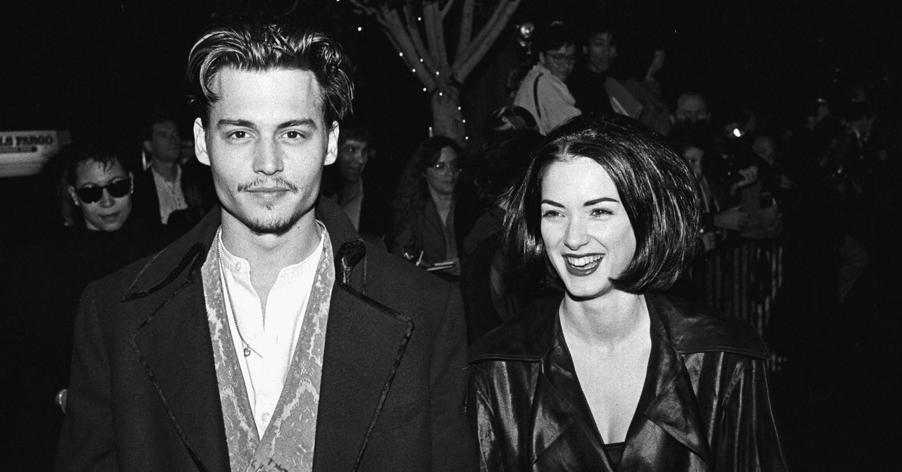 Jonny Depp y Winona Ryder