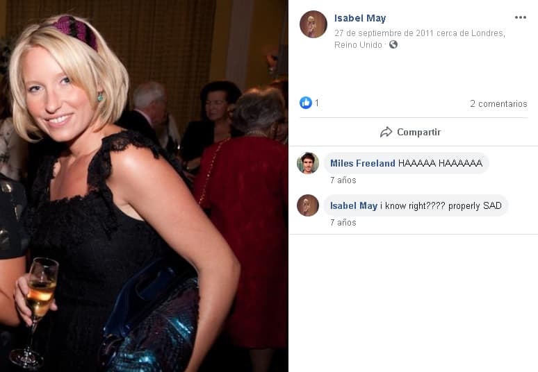 A través de una participación que Nicholl tuvo en Entertainment Tonight, de la que da cuenta este martes 17 de septiembre el diario británico 
<b><a href="https://www.mirror.co.uk/news/uk-news/archies-godmother-revealed-after-people-20079047" target="_blank">Mirror</a></b>, la experta en temas de realeza menciona que 
<b>Isabel May (foto)</b> es una de las madrinas de bautizo de Archie.