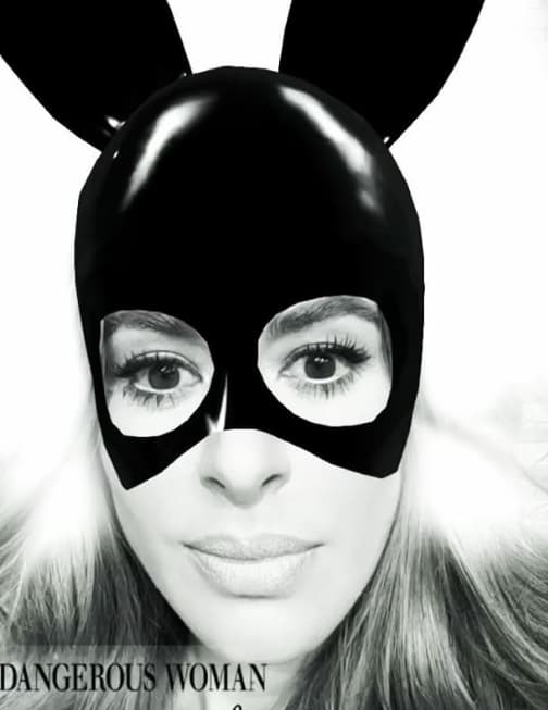 Parece ser que Ariana Grande es de sus cantantes favoritas, por eso utilizó el filtro de 'Dangerous Woman'.