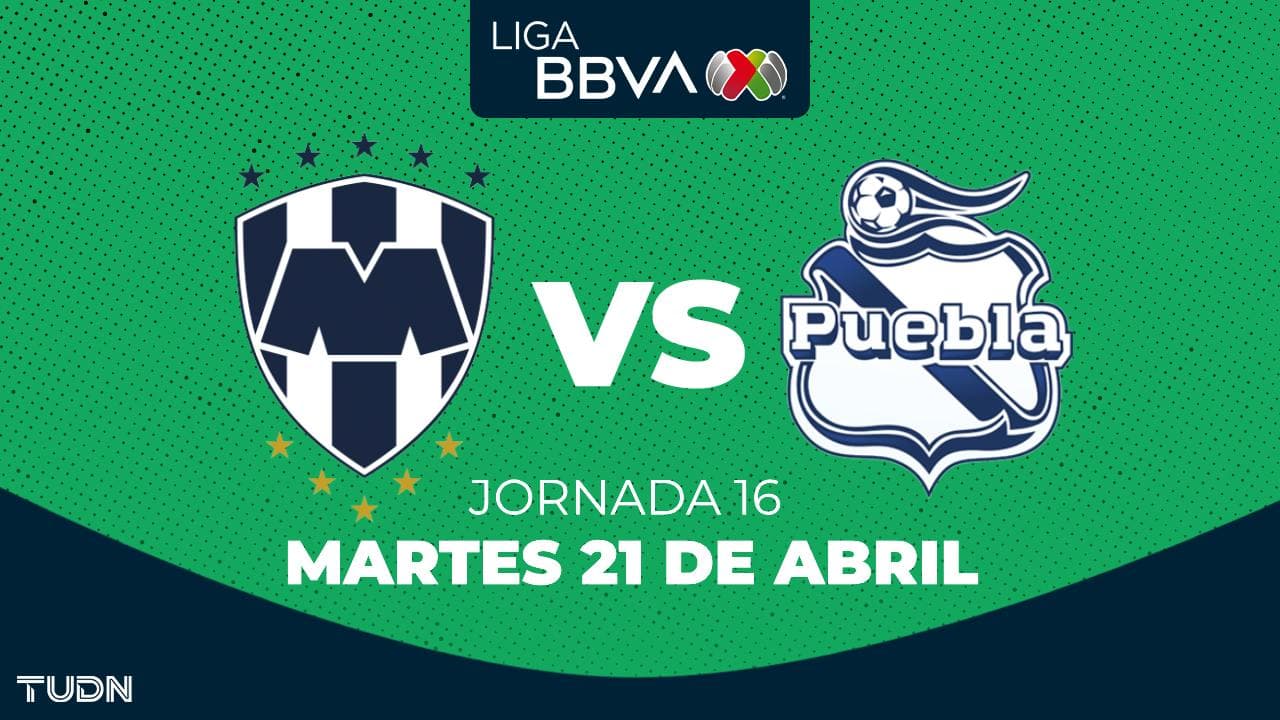 Monterrey vs. Puebla: Horario y dónde ver el partido de la Jornada 16 de la Liga MX