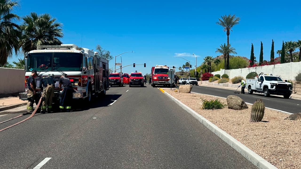 La explosión subterránea ocurrió en una bóveda eléctrica, cerca de 37th St. y Lincoln Dr., aproximadamente a las 9:45 am.