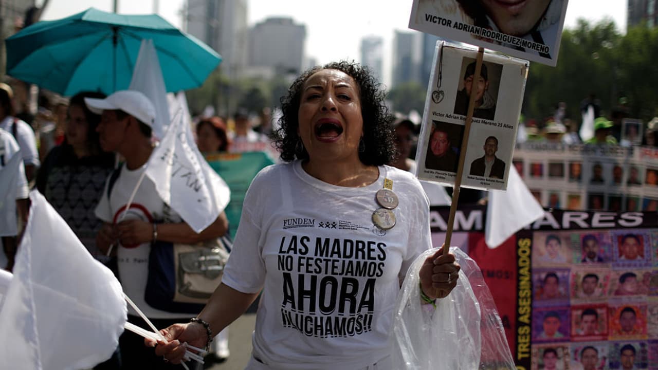 Madres de desaparecidos en México: "Este ya no es un día para festejar"