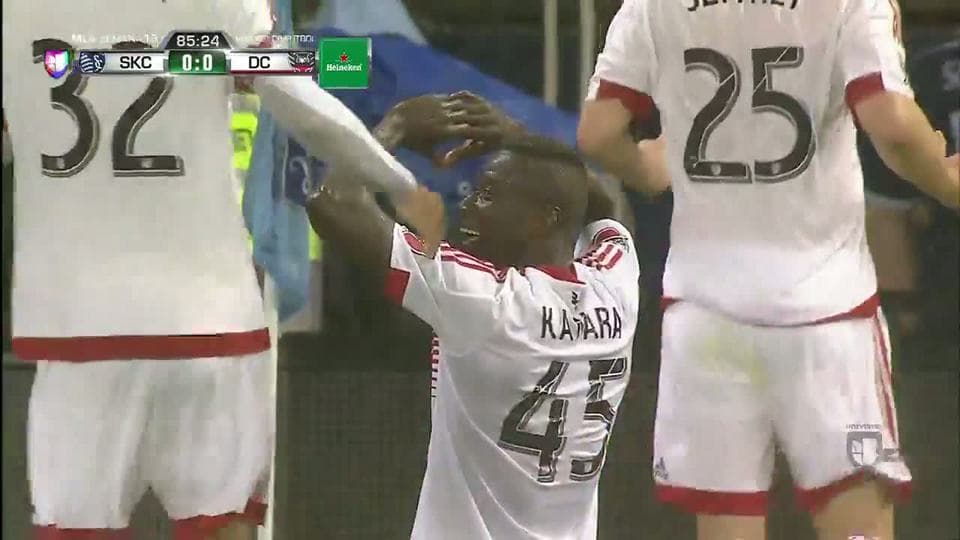 El sierraleonés Alhaji Kamara lideró agónico triunfo 1-0 de DC United sobre Sporting KC a domicilio