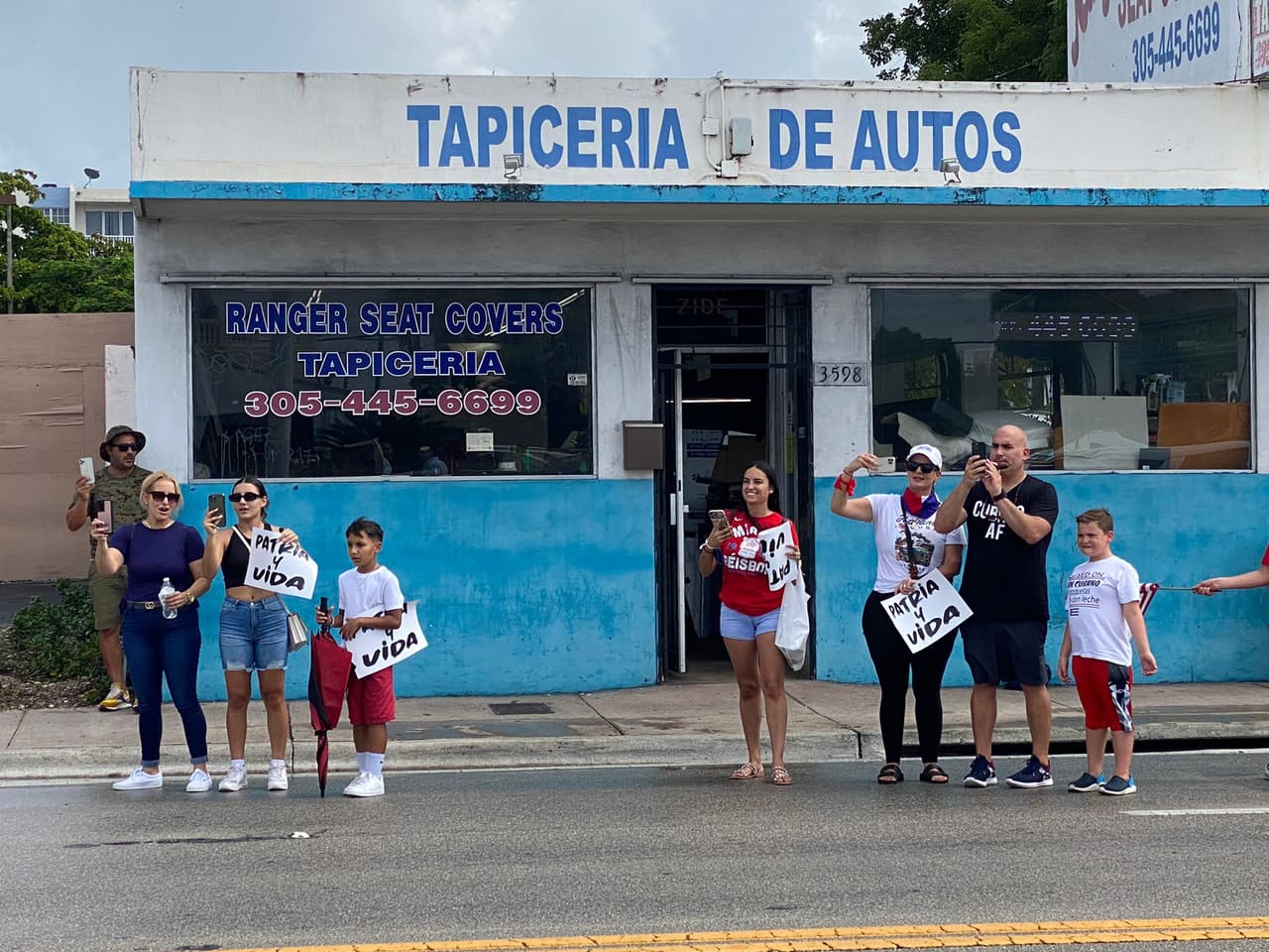 Desde muy temprano las personas llegaron al evento.