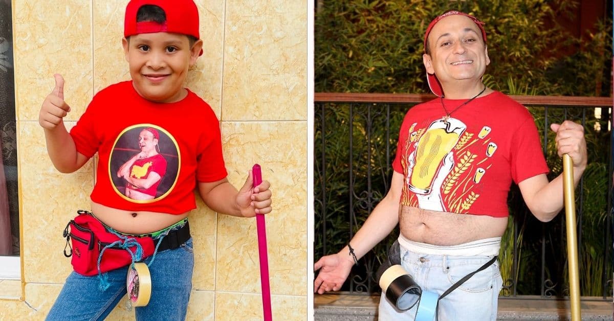 Niño se disfrazó de Germán de Vecinos para su cumpleaños: el actor reaccionó y hasta lloró