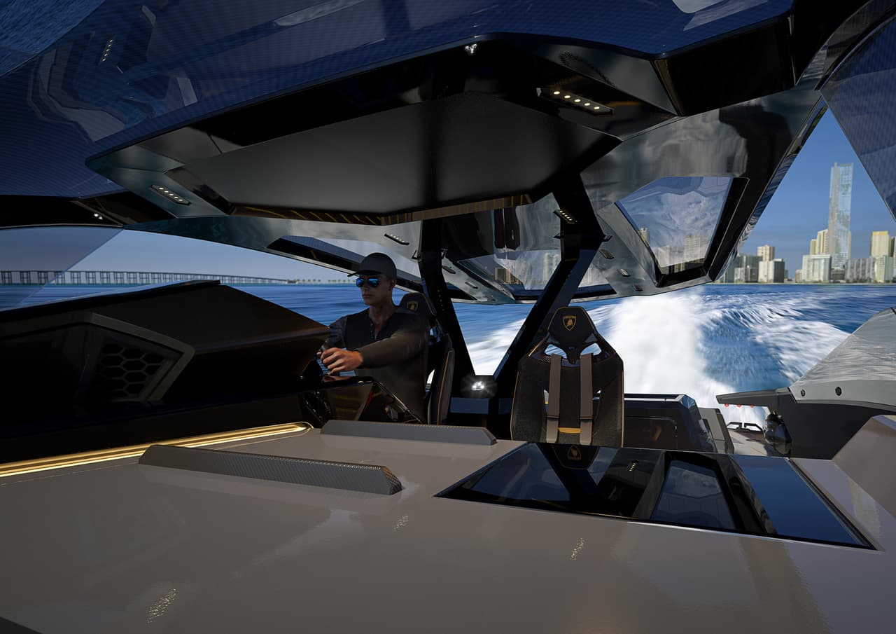 Algunas de las celebridades latinas, como Anuel AA, son grandes amantes de la marca Lamborghini y cuentan con un par de sus modelos en el garaje. No nos extrañaría ver a algunos de ellos a bordo de este espectacular yate, al menos por el fin de semana.