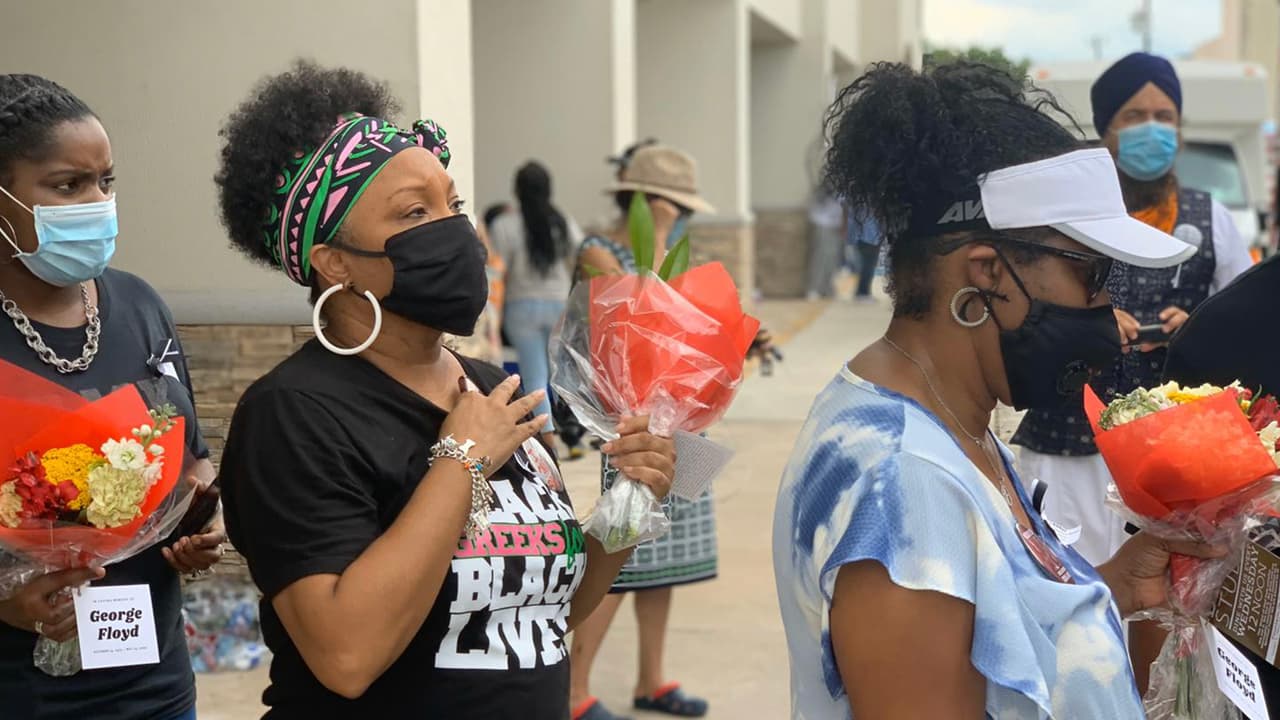 Todas aquellas personas que acuden a dar el último adiós a George Floyd deben presentarse en tres diferentes puntos de Houston.