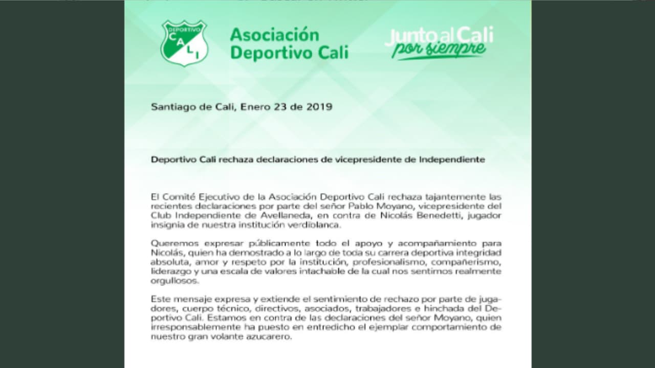 Cuidado América: en Sudamérica advierten que Independiene no es serio