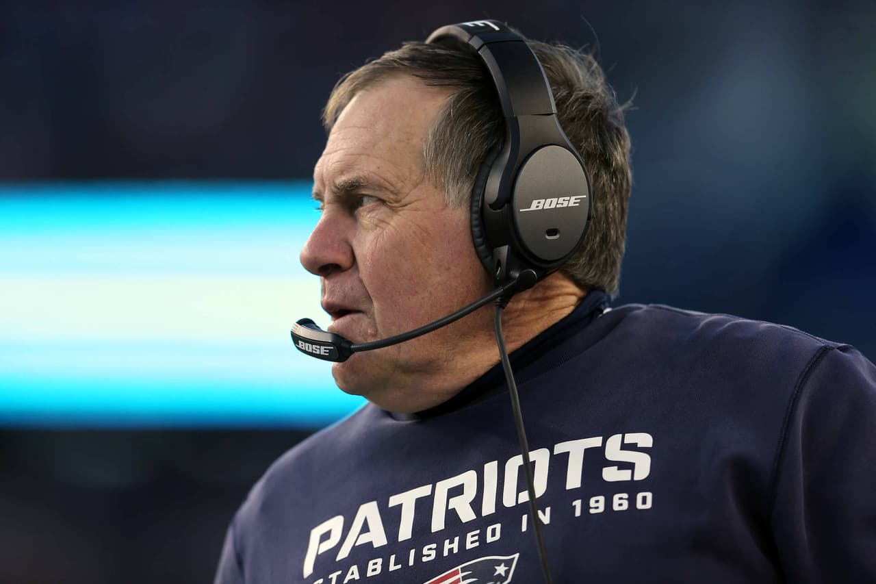 Bill Belichick considera equilibrar el rendimiento y eso puede traer descansos
