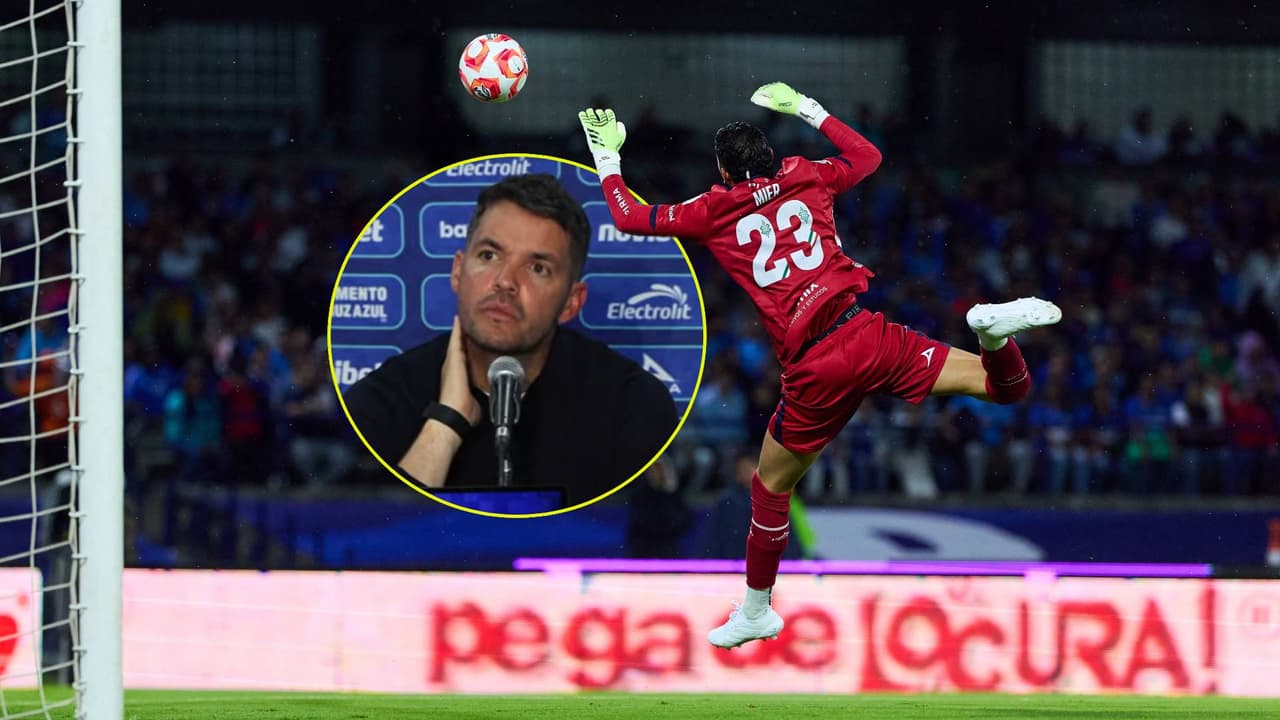 Larcamón saca el ‘escudo’ para Mier tras gol de media cancha