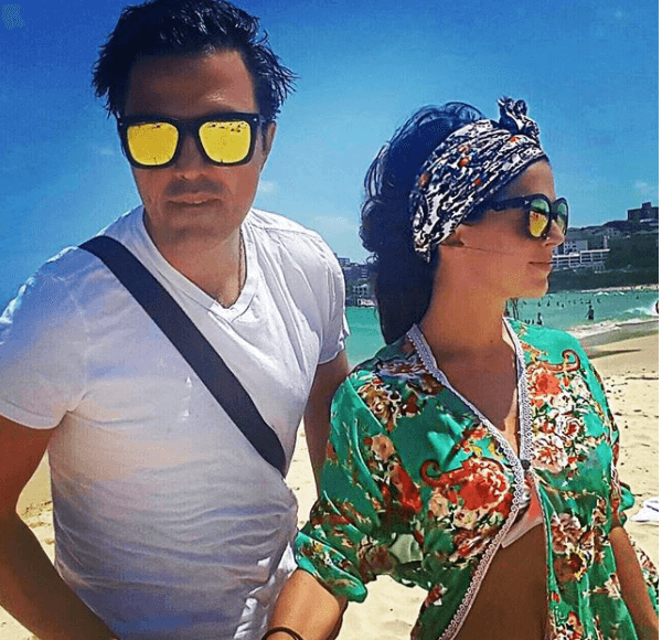 También aprovecharon para pasar unos días en Australia. Aquí durante su estancia en Bondi Beach, en Sydney.