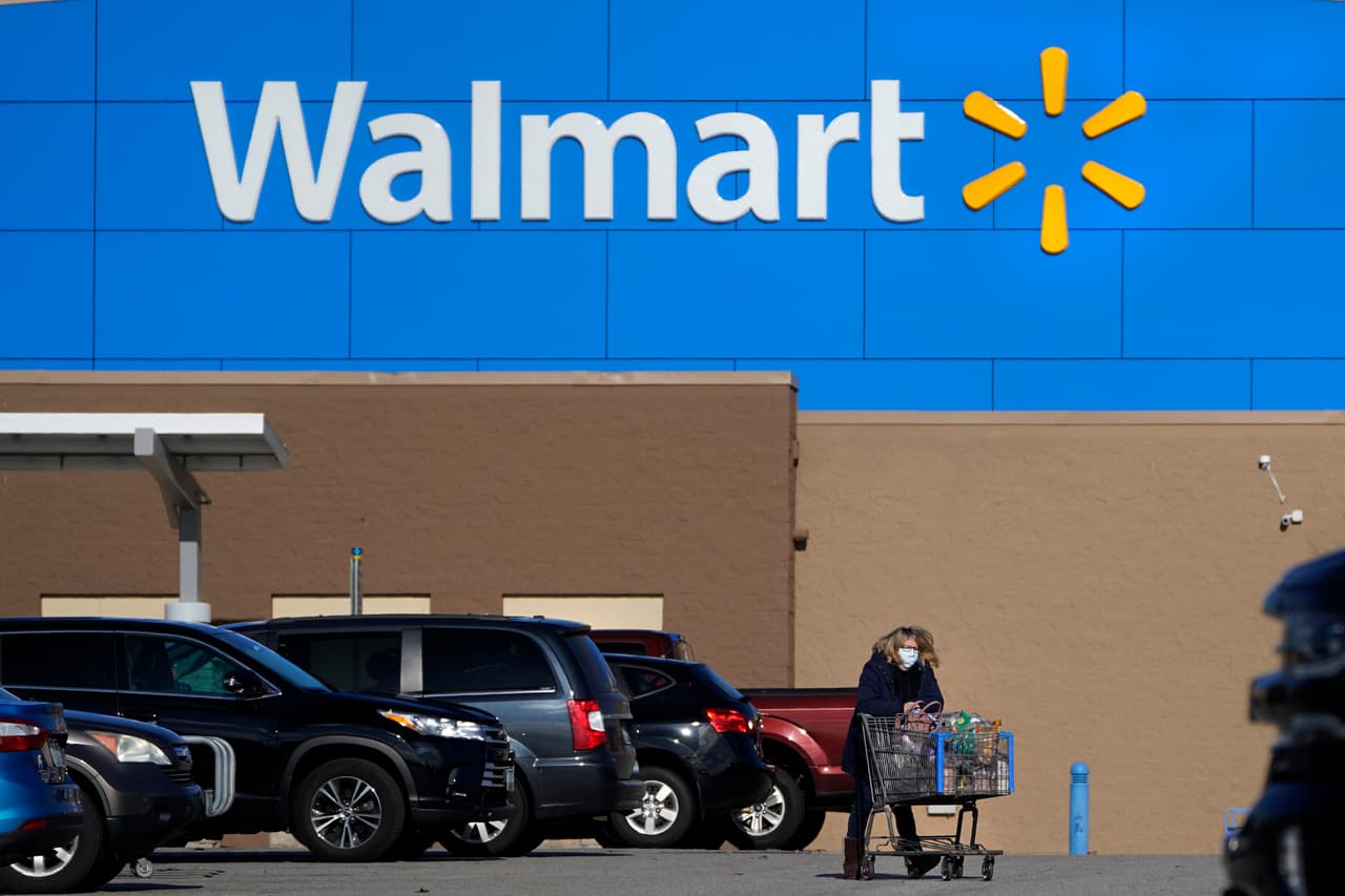 Una imagen de un súpermercado Walmart en Derry, New Hampshire, el pasado 18 de noviembre de 2020.