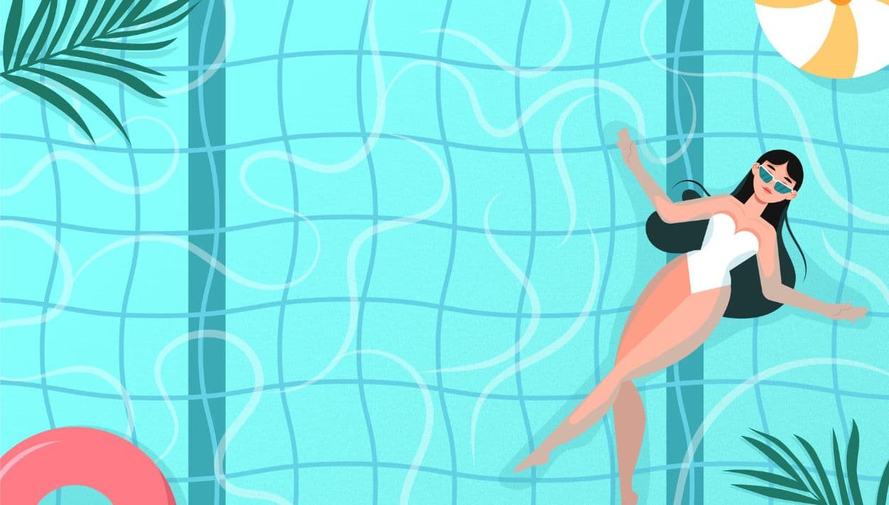 La higiene personal es clave para mantener la alberca limpia y segura.