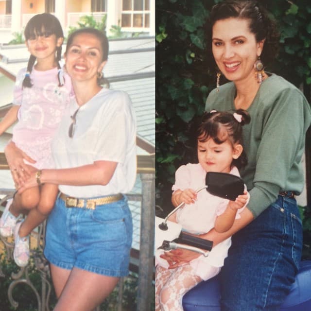 No es de extrañar que 
<b><a href="http://www.univision.com/temas/eiza-gonzalez">Eiza</a></b> brillara frente a las cámaras, pues ese talento ya lo traía en la sangre.