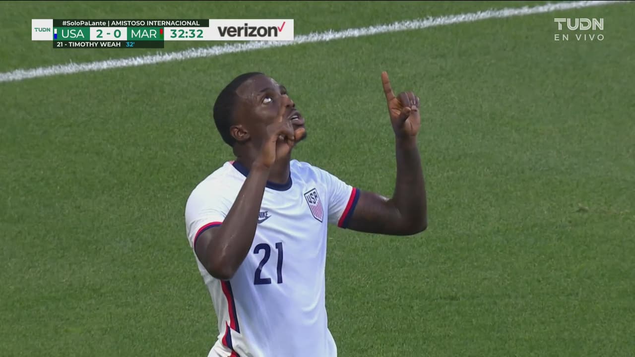 ¿¡Error del portero!? Weah marca el 2-0 con complicidad de Bounou