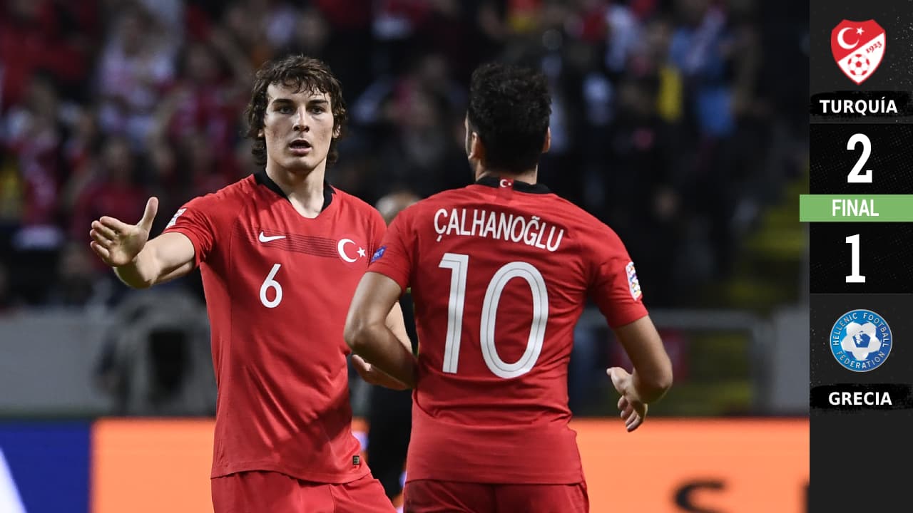 En el Clásico del Mar Egeo, Turquía le pegó a su archirrival Grecia