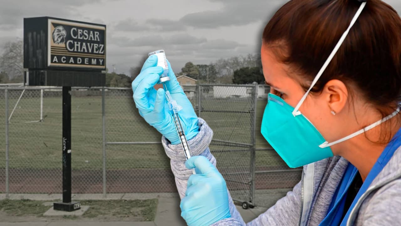 East Palo Alto, de mayoría latina, abre centro de vacunación para cualquier mayor de 18 años