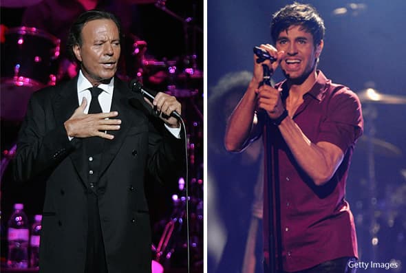 A pesar de que Julio Iglesias y su hijo Enrique Iglesias llevan algún tiempo distanciados, el cantante de 72 años reveló en una conferencia de prensa en la Ciudad de México que espera algún día poder hacer un dueto con su hijo.