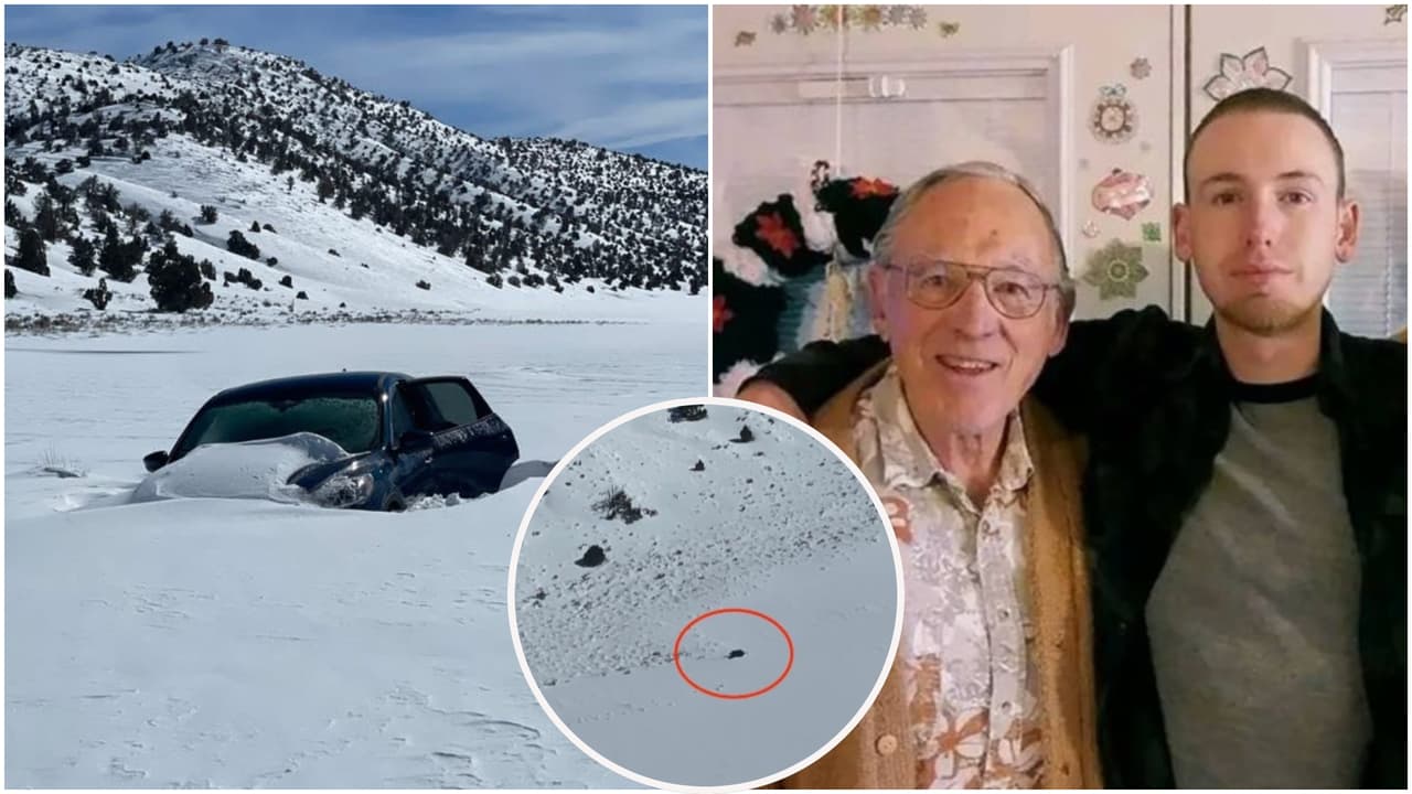 Abuelo de 81 años sobrevivió casi una semana atrapado en la nieve con solo 'croissants' y dulces