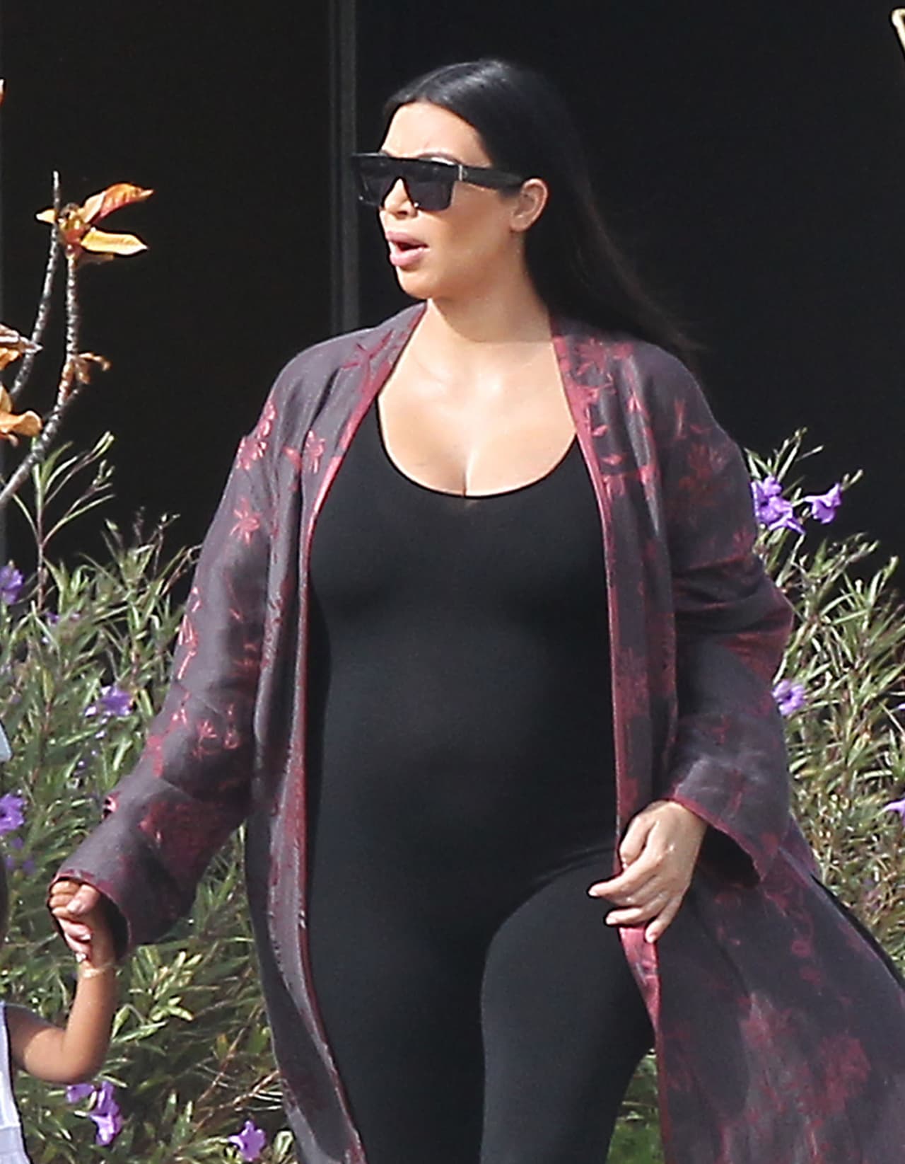 Mira cómo va el embarazo de Kim.