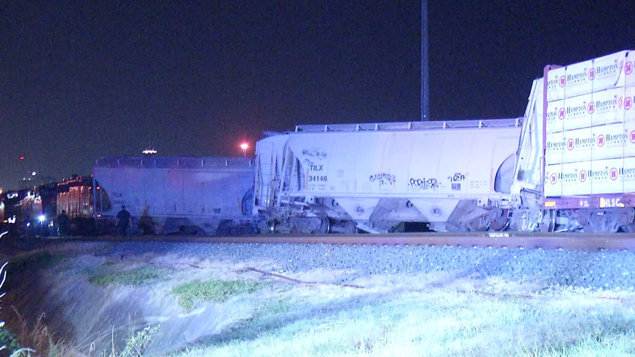 Varios vagones de tren que cargaban diesel se descarrilan 