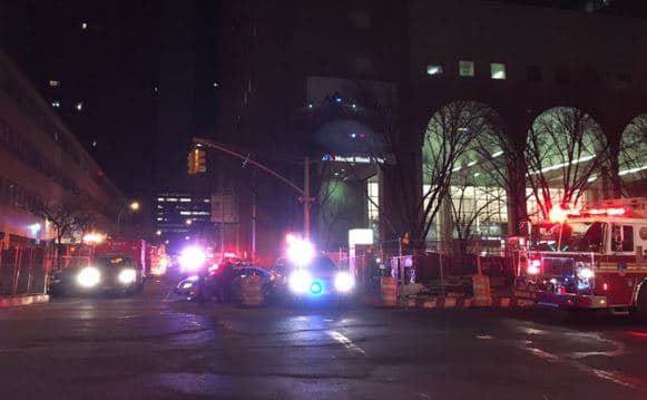 Hombre provoca fuga de oxígeno al caer sobre tanque