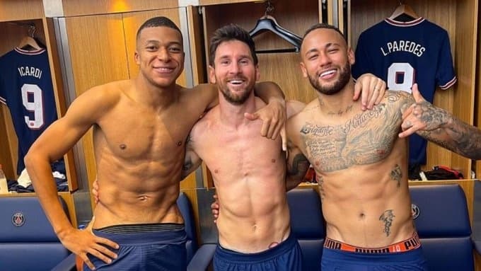 Galtier revela cómo fue el reencuentro entre Messi, Mbappé y Neymar