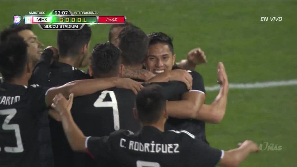 ¡GOOOL! Héctor Moreno anota para Mexico