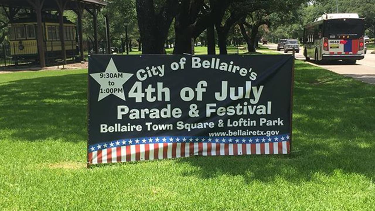 Desfile y Festival del 4 de julio de la Ciudad de Bellaire.
<br>7008 Bellaire, TX 77401.
<br>De 9:30 am a 1:00 pm.
<br>Entrada Gratis.
<br>