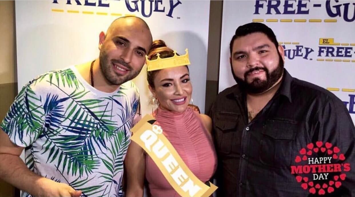 Una foto para la reina del Free-guey show.