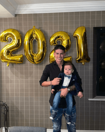 El colombiano, jugador del Everton, es muy popular pues es muy activo en sus redes; alcanzó los 46.6 millones de seguidores.