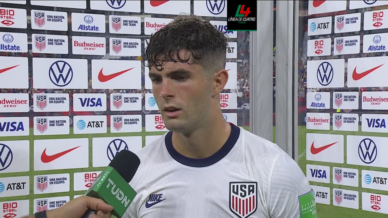 Pulisic admite que quedó a deber en lo individual ante Canadá