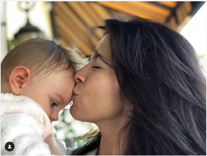 Alessandra Rosaldo con Kailani