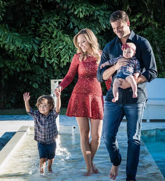 Ahora Satcha tiene la familia que siempre soñó, su esposo Aaron y sus hijos Bruce y Alana son el motor de su vida.