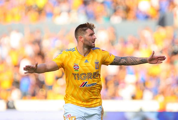 André-Pierre Gignac y los europeos campeones de goleo en Liga MX