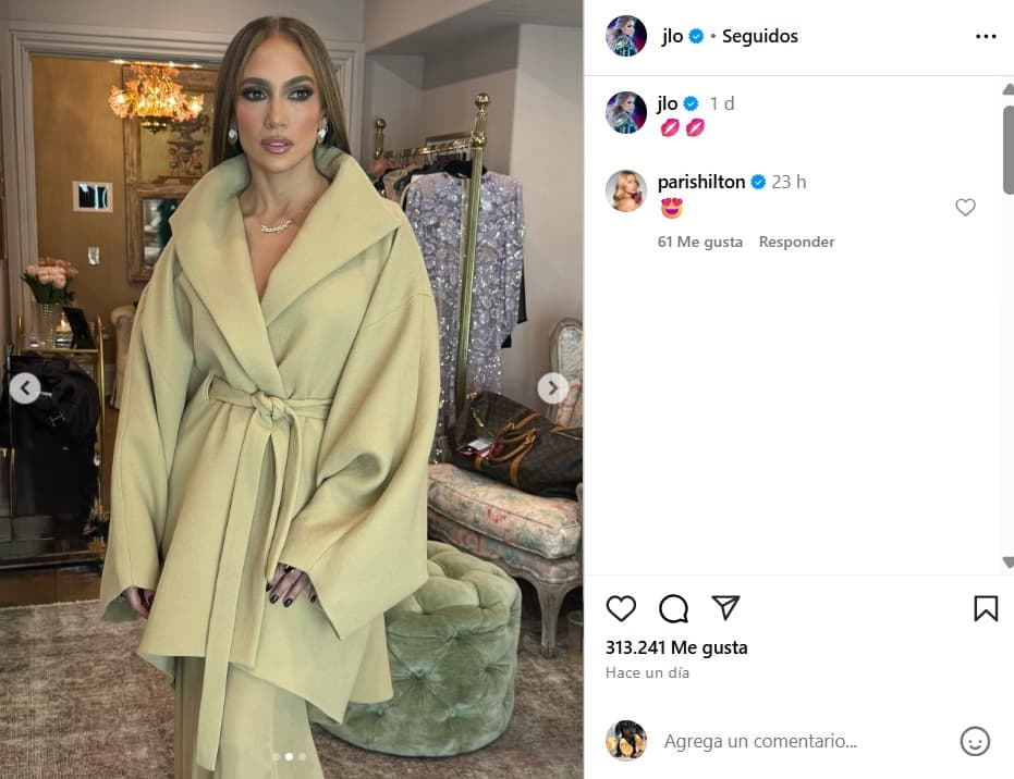 JLo publicó fotografías y supuestamente se encuentra al interior de la mansión que compró con Ben Affleck.