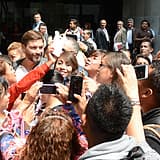 Julián Gil confesó en exclusiva para Univision Entretenimiento: "Estas muestras de cariño me dan fuerza para seguir y darme cuenta de que hay muchas injusticias en los casos que están dentro de los juzgados".